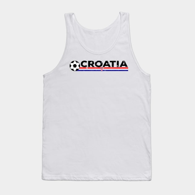 Croatia Football Fan. Croatia  Soccer Design Tank Top by FromHamburg